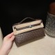 オーストリッチ エルメス ポシェットケリー kelly pochette 47/Chocolat ショコラ オーストリッチ エルメス ポシェットケリー kelly pochette 47/Chocolat ショコラ