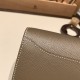 ケリーロング トゥー・ゴー Kelly to go  ヴォーエプソン epsom  18/Étoupe Grey (Étoupe)  エトゥープ シルバー金具  kellyto-029 全手縫い