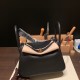 エルメス リンディ26 Clemence トリヨンクレマンス ブラック 89/ Black (Noir) ゴールド金具 lindy26-012 全手縫い