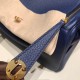 エルメス リンディ26 Clemence トリヨンクレマンス ブルーサフィール 73/ Blue Saphir ゴールド金具 lindy26-042 全手縫い