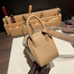 エルメス リンディミニ19 Mini Lindy  swiftスイフト チャイ 0M/Chai & モーヴシルベストルX9 /Mauve Sylindyminiestre   シルバー金具  lindymini-012 