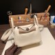【Hermès Lindy Mini】I2/Nata ナタ シルバー金具 女性向けミニバッグ 容量とデザインのバランス抜群 【Hermès Lindy Mini】I2/Nata ナタ シルバー金具 女性向けミニバッグ 容量とデザインのバランス抜群