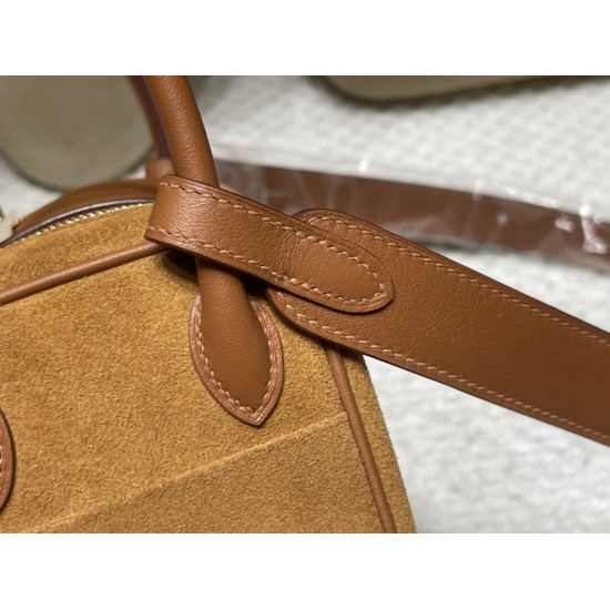 【Mini Lindy】アンティークゴールド × スワイフトレザー 鹿皮パネル 大人の落ち着いたヴィンテージデザイン 出荷準備中
