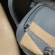 【Mini Lindy】スワイフトレザー 75 ブルージーン デニム風の落ち着いたグレーブルー 小サイズで大容量のハンドバッグ