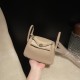 【Mini Lindy Clemence(TC)】トリヨンクレマンス ×81 グリトゥルティエール 柔らかなムーングレー 日常にピッタリな大人のエレガンスミニバッグ 【Mini Lindy Clemence(TC)】トリヨンクレマンス ×81 グリトゥルティエール 柔らかなムーングレー 日常にピッタリな大人のエレガンスミニバッグ