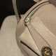 【Mini Lindy Clemence(TC)】トリヨンクレマンス ×81 グリトゥルティエール 柔らかなムーングレー 日常にピッタリな大人のエレガンスミニバッグ 【Mini Lindy Clemence(TC)】トリヨンクレマンス ×81 グリトゥルティエール 柔らかなムーングレー 日常にピッタリな大人のエレガンスミニバッグ