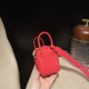 【Mini Lindy Clemence（TC）】トリヨンクレマンス ×T5 ローズジャイプール 落ち着いたインディアンピンク 大人の優雅さと可愛らしさを兼ね備えた日常ミニバッグ