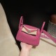 【Mini Lindy Clemence(TC)】柔らかなマゼンタパープル × シルバー金具 大人のエレガンスと可愛らしさを兼ね備えた日常必須ミニバッグ 【Mini Lindy Clemence(TC)】柔らかなマゼンタパープル × シルバー金具 大人のエレガンスと可愛らしさを兼ね備えた日常必須ミニバッグ
