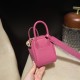 【Mini Lindy Clemence(TC)】艶やかなマゼンタパープル × ゴールド金具 大人の華やかさと可愛らしさを兼ね備えた日常必須ミニバッグ 【Mini Lindy Clemence(TC)】艶やかなマゼンタパープル × ゴールド金具 大人の華やかさと可愛らしさを兼ね備えた日常必須ミニバッグ