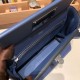 エルメス ケリー  21cm Mini2424 evercolor 7E /Blue Brighton シルバー金具 全手縫い