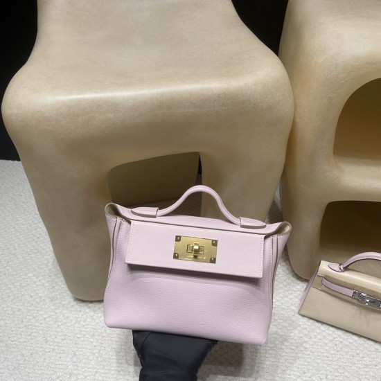 【2424 ミニ】2023 Mauve Pale  モーヴ・ペール&  I2/Nata  ナタ 地味でノンチャラントなミニバッグ｜肩紐可変＆マルチウェア対応