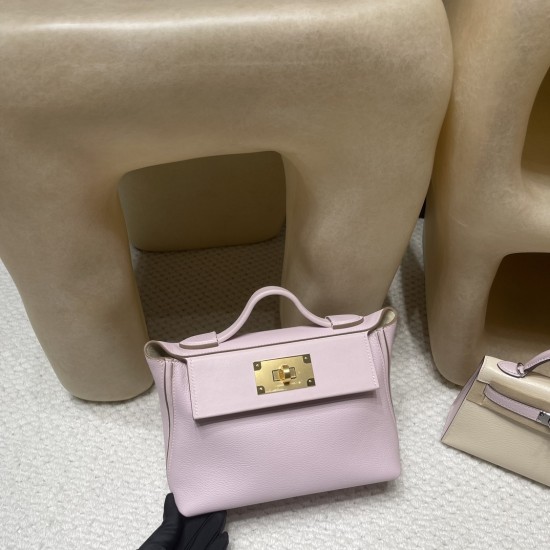 【2424 ミニ】2023 Mauve Pale  モーヴ・ペール&  I2/Nata  ナタ 地味でノンチャラントなミニバッグ｜肩紐可変＆マルチウェア対応