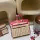 Framboise  フランボワーズ  Birkin picnic ピクニックバッグ  ピクニックに最も贅沢なギア、一目惚れの竹編みバッグ