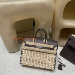 0G/Rouge Sellier  ルージュセリエ  Birkin picnic ピクニックバッグ  ピクニックに最も贅沢なギア、一目惚れの竹編みバッグ