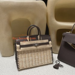 0G/Rouge Sellier  ルージュセリエ  Birkin picnic ピクニックバッグ  ピクニックに最も贅沢なギア、一目惚れの竹編みバッグ