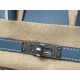 75/牛仔蓝/Blue Jean  ブルージーン Birkin picnic ピクニックバッグ  ピクニックに最も贅沢なギア、一目惚れの竹編みバッグ