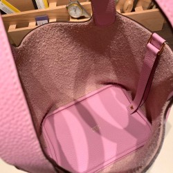 ピコタンロック18/PM トリヨンクレマンス X9/Mauve Sylvestre モーヴシルベストル ゴールド金具 Picotin18-077 全手縫い