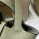 ピコタンロック18/PM トリヨンクレマンス CLEMENCE TC  Q1/Sauge  セージ シルバー金具 全手縫い