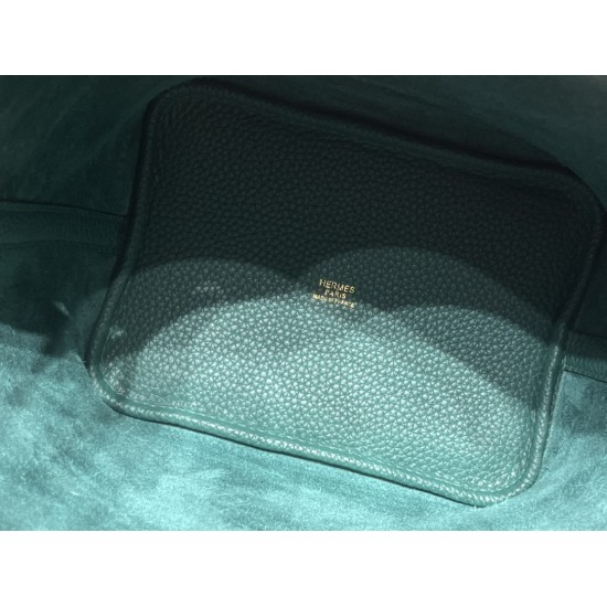 ピコタンロック18/PM トリヨンクレマンス CLEMENCE TC Z6/Malachite マラカイト ゴールド金具 全手縫い ピコタンロック18/PM トリヨンクレマンス CLEMENCE TC Z6/Malachite マラカイト ゴールド金具 全手縫い