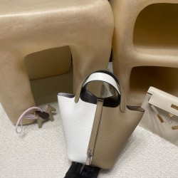 ベージュマルファ   Beige marfa  8Q & 46/Ebene  エベーヌピコタンロック18/PM トリヨンクレマンCLEMENCE  TC  シルバー金具 全手縫い