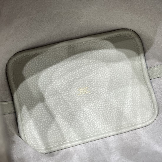 ピコタンロック18/PM トリヨンクレマンCLEMENCE  TC  ゴールド金具 全手縫いGris Neve  Ow  グリネヴェ 2023SS最新カラー「グリネヴェ」