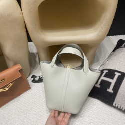 ピコタンロック18/PM トリヨンクレマンCLEMENCE  TC  ゴールド金具 全手縫いGris Neve  Ow  グリネヴェ 2023SS最新カラー「グリネヴェ」