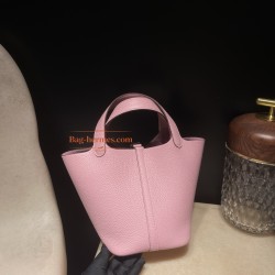 X9 /Mauve Sylvestre  モーヴシルベストル  シルバー金具 Picotin Lock 18/PMピコタンロック18/PM トリヨンクレマンCLEMENCE  TC