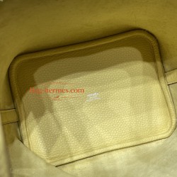 1Z/Jaune Poussin  ジョーヌプッサン  Picotin Lock 18/PMピコタンロック18/PM トリヨンクレマンCLEMENCE  TC