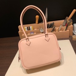 エルメス plume 21 エバーカラー P1/Rose Eglantine  ローズエグランタイン シルバー金具  Plume-013 全手縫い