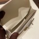 エルメスVerrou Mini 17センチ シェブルミゾル 10/Craie  クレ シルバー金具  Verrou-019 全手縫い