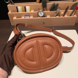 エルメス In the loop スイフト Swift 37/Gold ゴールド シルバー金具  Intheloop-054 全手縫い