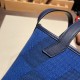 エルメス Cabas H En Biais 27cm ツイルアッシュ/スイフト 71/Blue France  ブルーフランス  Biais27-091 全手縫い
