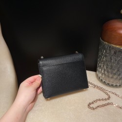 エルメスVerrou Mini 17cm Hermes  シェブルミゾル  Chevre 89/Black (Noir) ブラック verrou17-098 全手縫い