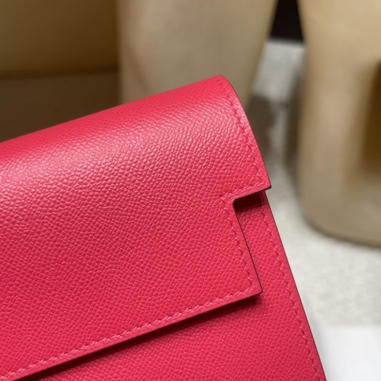 Madame I6 Rose Extreme ケリーポケット ロングウォレット|エクストラピンク 銀扣 着脱式ハンドル付き マダム 女性用財布 Madame I6 Rose Extreme ケリーポケット ロングウォレット|エクストラピンク 銀扣 着脱式ハンドル付き マダム 女性用財布