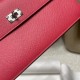 Madame I6 Rose Extreme ケリーポケット ロングウォレット|エクストラピンク 銀扣 着脱式ハンドル付き マダム 女性用財布 Madame I6 Rose Extreme ケリーポケット ロングウォレット|エクストラピンク 銀扣 着脱式ハンドル付き マダム 女性用財布