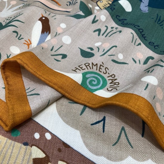 Hermes  エルメス エルメスの約束 スカーフショール