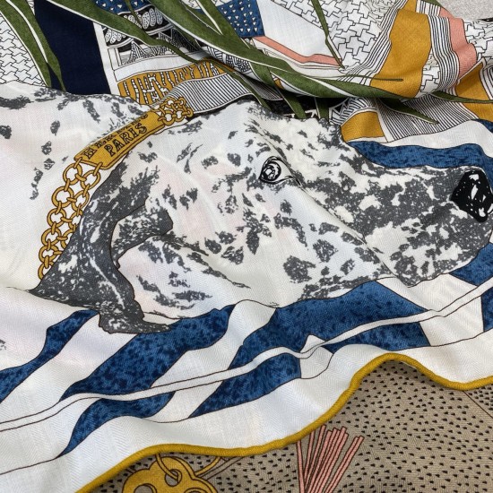Hermes エルメス エルメスの約束 スカーフショール Hermes エルメス エルメスの約束 スカーフショール