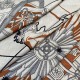 Hermes エルメス 星の合唱曲 140 ショール Hermes エルメス 星の合唱曲 140 ショール