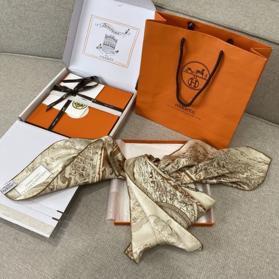 Hermes エルメス 駿馬の都 シルクスカーフ Hermes エルメス 駿馬の都 シルクスカーフ