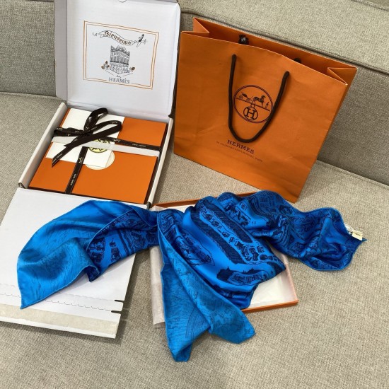 Hermes エルメス 駿馬の都 シルクスカーフ Hermes エルメス 駿馬の都 シルクスカーフ