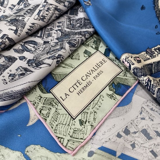 Hermes エルメス 駿馬の都 シルクスカーフ Hermes エルメス 駿馬の都 シルクスカーフ