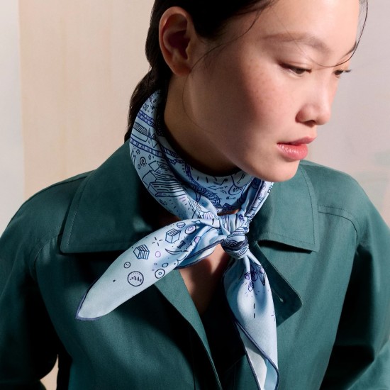 Hermes エルメス 接続中 90 スカーフ Hermes エルメス 接続中 90 スカーフ