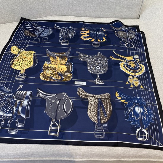 Hermes エルメス 鞍上の世界 90 スカーフ Hermes エルメス 鞍上の世界 90 スカーフ