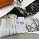 Hermes  エルメス 華やかな手綱フラワーバージョン Twilly スモールスカーフ 