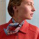Hermes エルメス 華やかな手綱フラワーバージョン Twilly スモールスカーフ Hermes エルメス 華やかな手綱フラワーバージョン Twilly スモールスカーフ