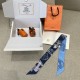 Hermes エルメス 華やかな手綱フラワーバージョン Twilly スモールスカーフ Hermes エルメス 華やかな手綱フラワーバージョン Twilly スモールスカーフ