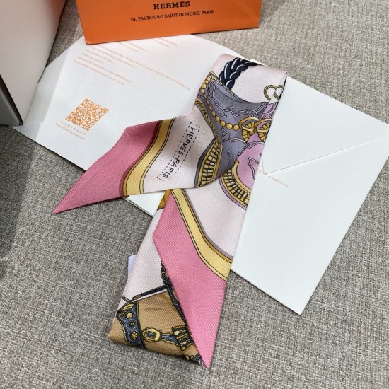 Hermes エルメス グランドアパラット Twilly スモールスカーフ Hermes エルメス グランドアパラット Twilly スモールスカーフ
