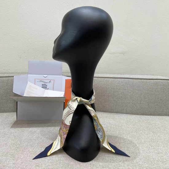 Hermes エルメス グランドアパラット Twilly スモールスカーフ Hermes エルメス グランドアパラット Twilly スモールスカーフ