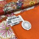 Hermes  エルメス 華やかな手綱フラワーバージョン 90 スカーフ 