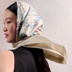 Hermes  エルメス 華やかな手綱フラワーバージョン 90 スカーフ 